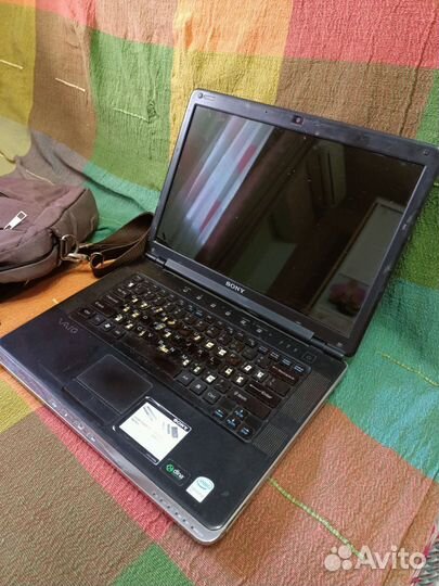 Ноутбук sony vaio vgn-cr120e