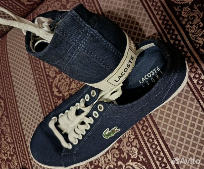 Кеды lacoste 39,5