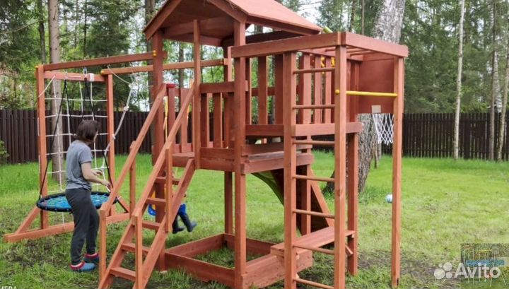 Комплекс с бельгийской горкой