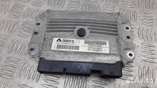 Блок управления двигателем renault megane 2 (4BE05