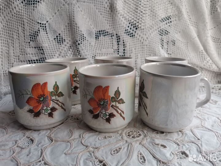 Чашки кофейные детские СССР поштучно