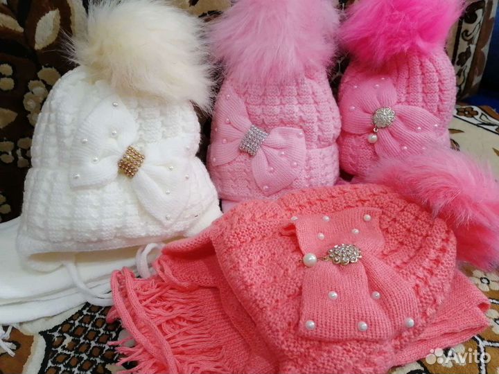 Шапка детская зимняя новая