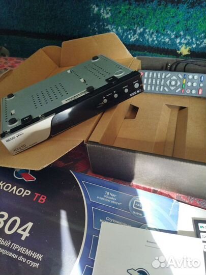 Спутниковая антенна триколор с ресивером