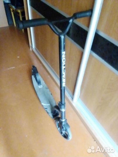 Самокат взрослый с большими колесами