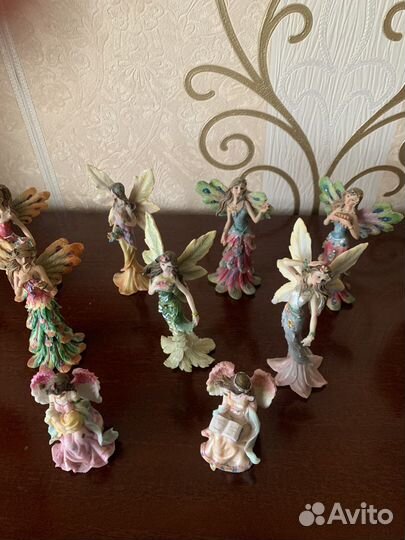 Интерьерные куклы-феи комплект 9 штук