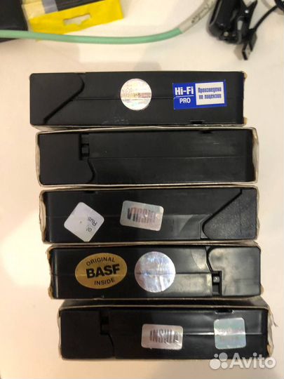 Видеокассеты Metallica и Anthrax