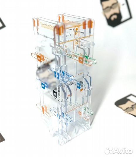 Карта разметки для высверливания (двойная)