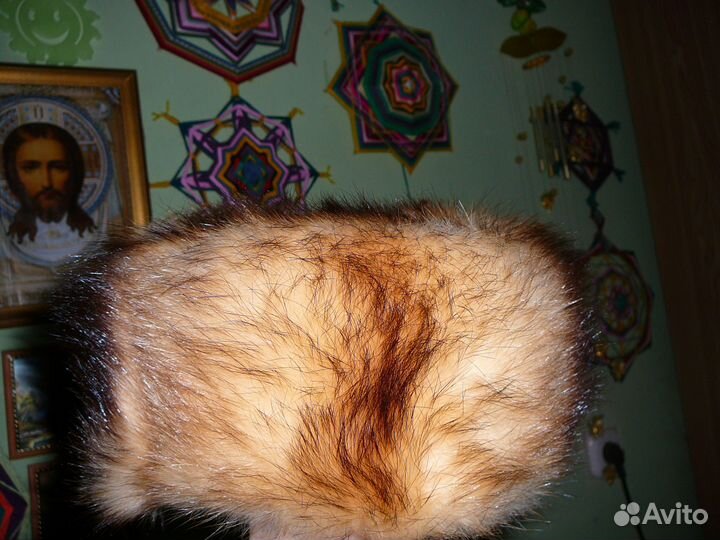 Новая мужская зимняя шапка из натурального меха