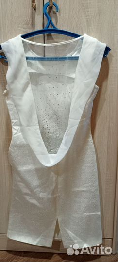 Вечернее платье 42 44 белое