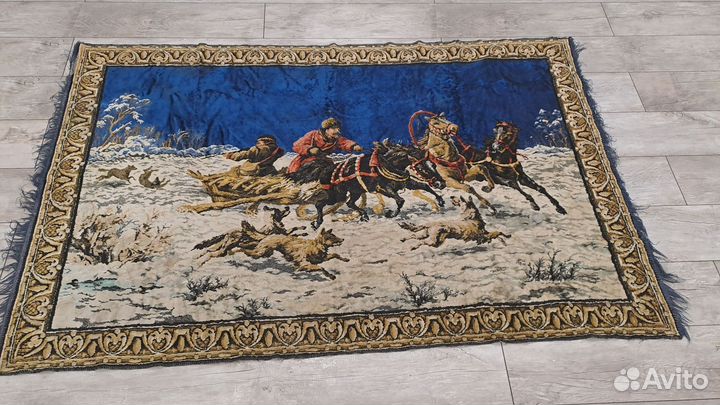 Плюшевые ковры СССР