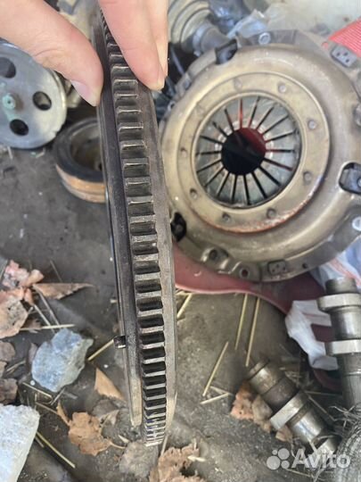 Маховик и корзина сцепления субару