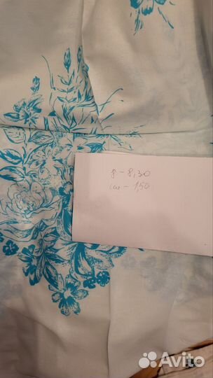Отрезы ткани из СССР бельевой хлопок, сатин