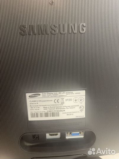 Монитор Samsung 23 дюйма диагональ