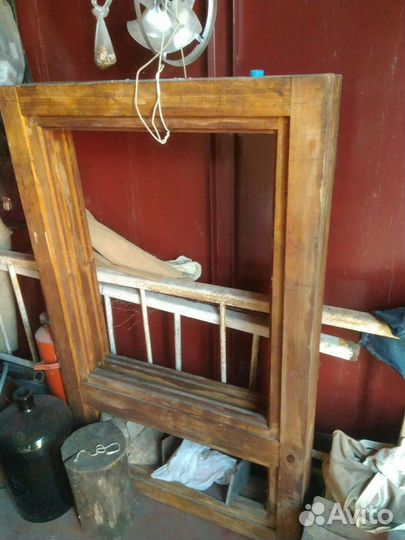 Деревянный оконный блок