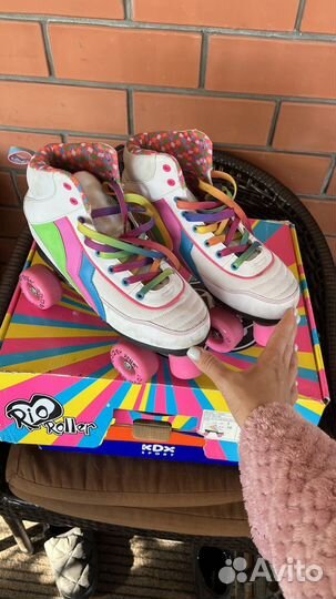 Ролики квады женские 38