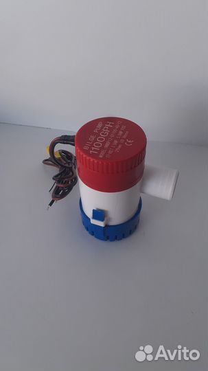 Трюмный насос (помпа) 12 В 1100gph для катера