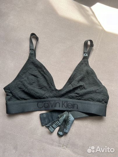 Кофта и 3 бюстгальтера calvin klein для кормящих