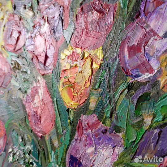 Картина маслом на холсте большая