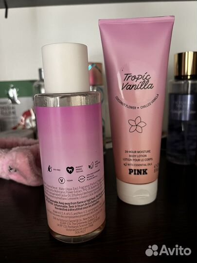 Спрей pink оригинал tropic vanilla