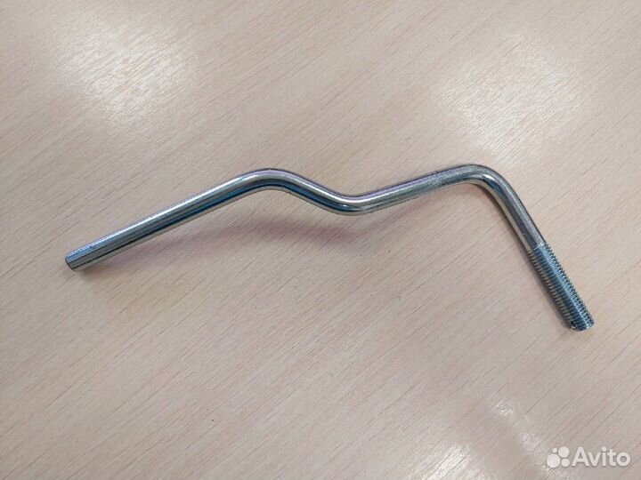 Ручка отстёгивания дышла прицепа мзса, левая