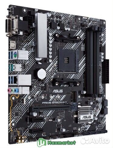 Материнская плата asus prime B450M-A II