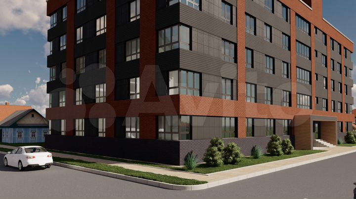 1-к. квартира, 45,8 м², 1/5 эт.