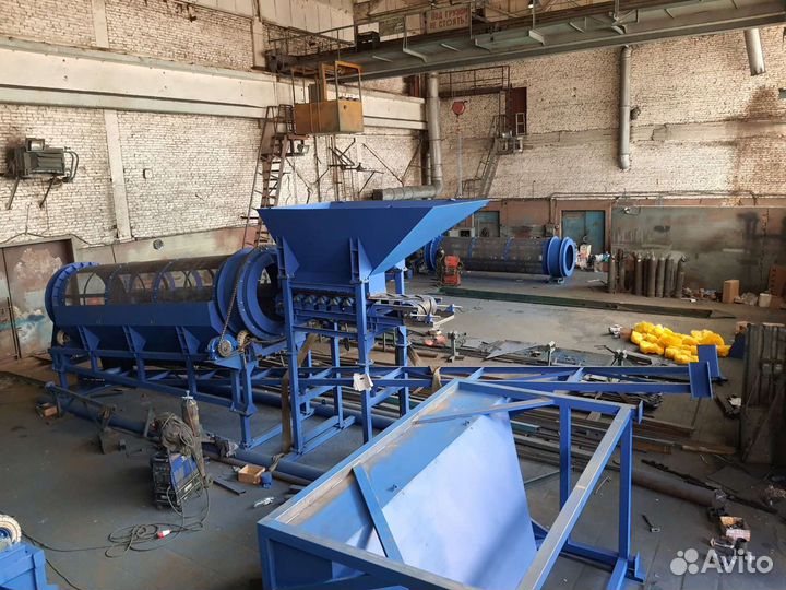 Грохот барабанный (грохот для тбо), троммель