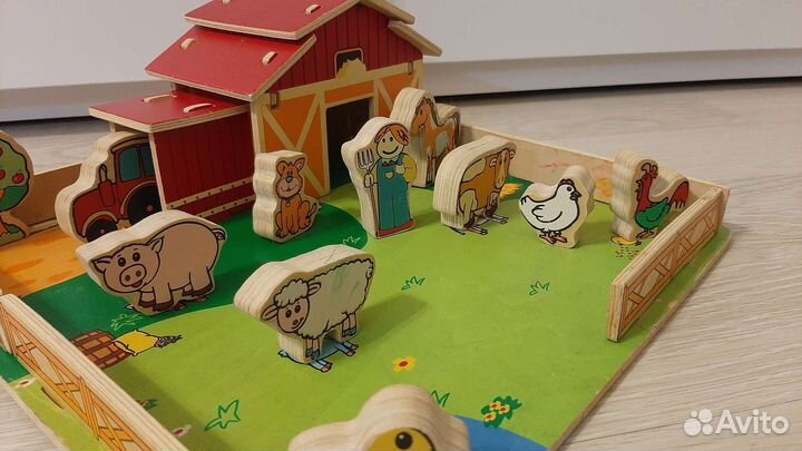 Игрушка Ферма деревянная
