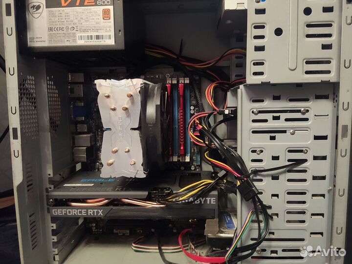 Материнская плата с процессором i7 3770 +16Гб опер