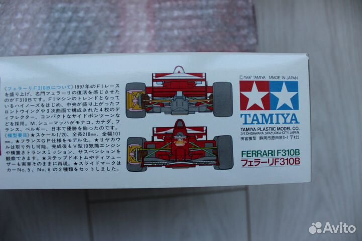 Сборная модель автомобиля формула 1 Ferrari F310B