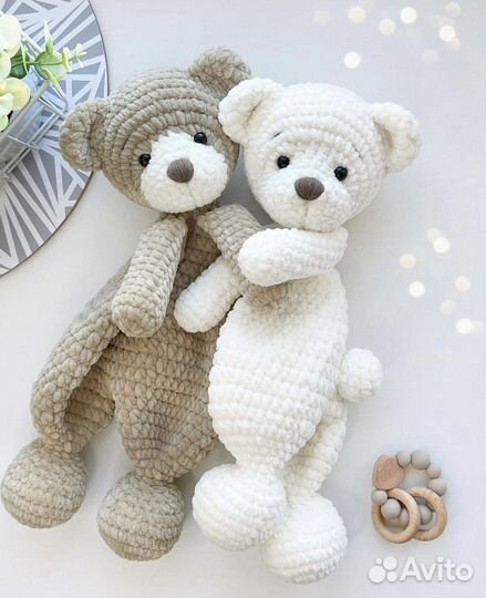 Вязаные игрушки ручной работы