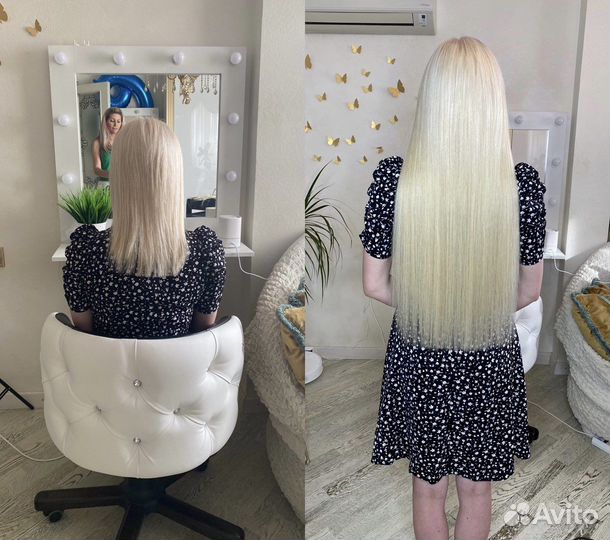 Наращивание волос,коррекция