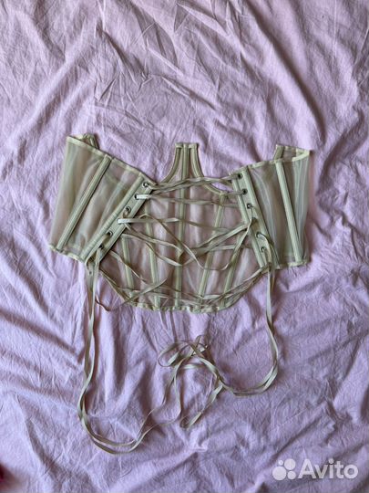 Корсет бежевый