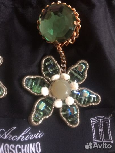 Клипсы moschino. Первая линия. Лимитированные. Руч