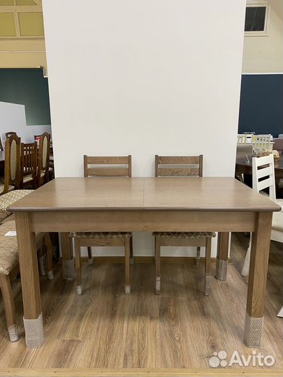 Стол массив «Слон» раздвижной