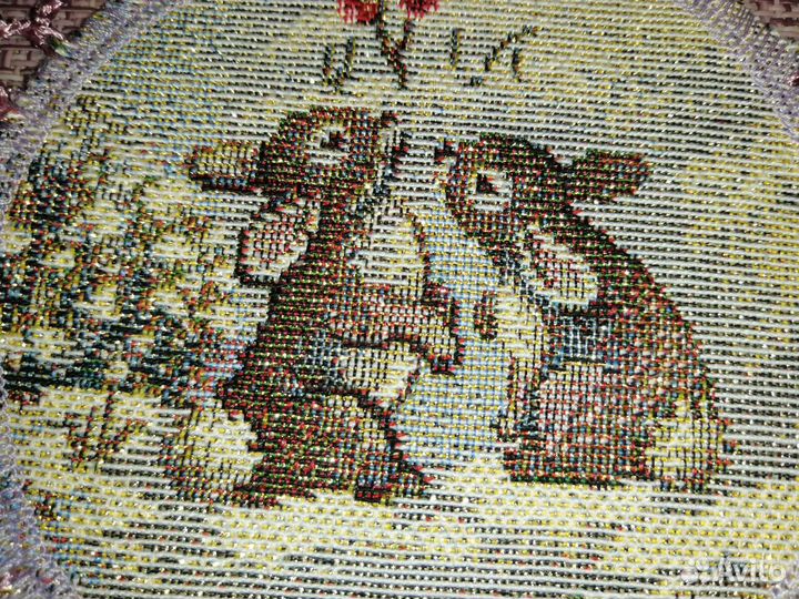 Новогодние гобеленовые салфетки