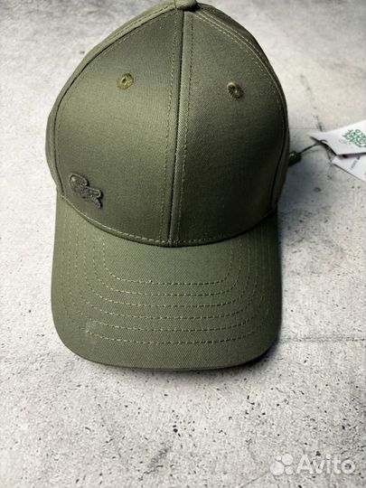 Бейсболка Lacoste хаки