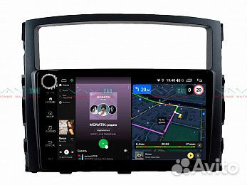 Магнитолы на mitsubishi Pajero 2007-15г