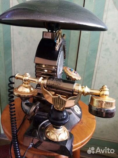 Ретро светильник/ телефон/ часы