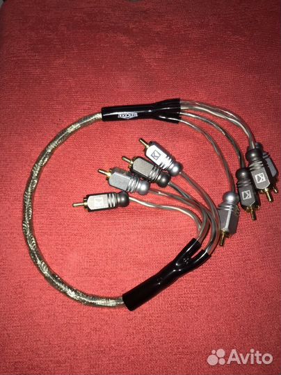Кабель rca Kicker network solo series 0.5 м