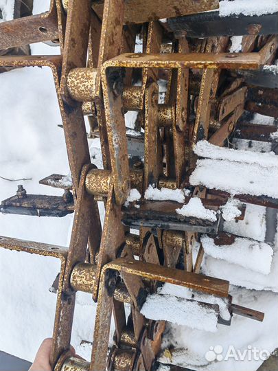 Цепь транспортерная конвейерная тяговая пластинчат