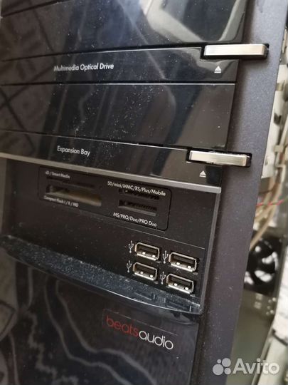 Материнская плата, видеокарты, корпус, монитор