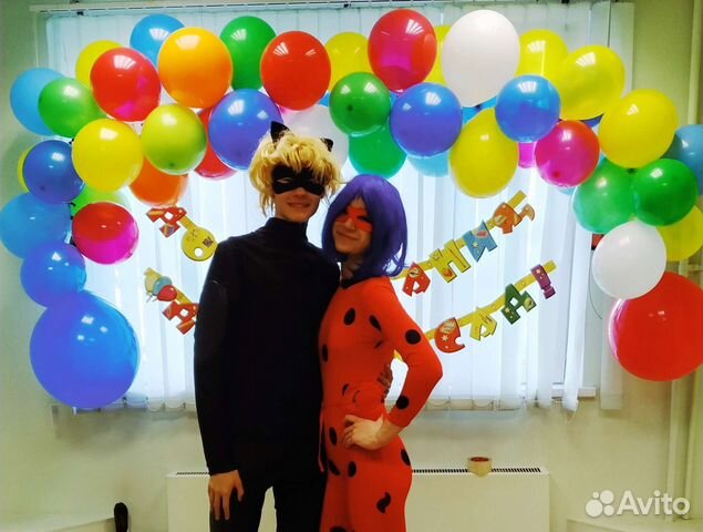 Аниматоры Леди Баг и Супер Кот