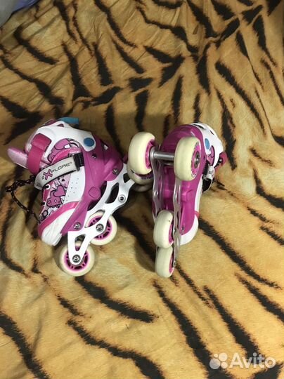 Коньки роликовые детские б/у