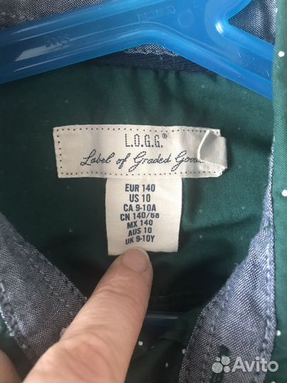 Рубашки 3 шт для мальчика 134-140