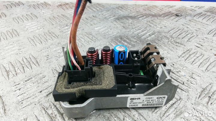 Сопротивление печки mercedes benz E-class W211 200