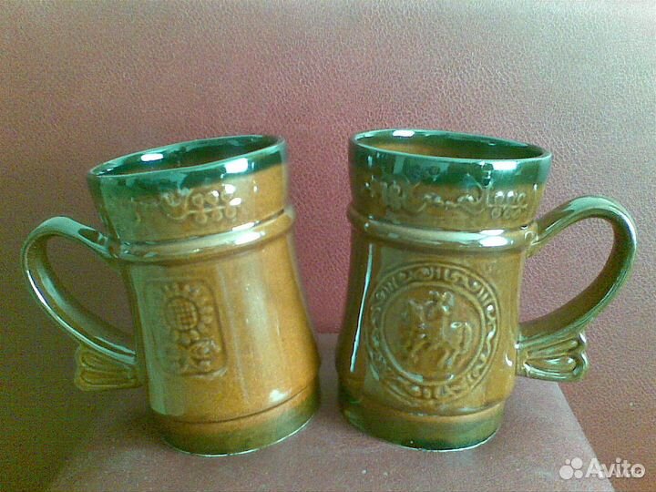 Графины.Штоф.Бокалы.Керамика СССР