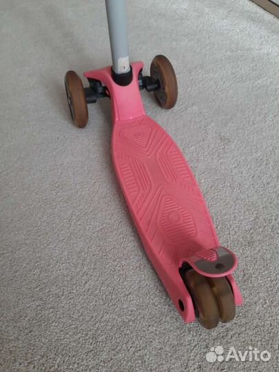 Самокат детский трехколесный Reaction