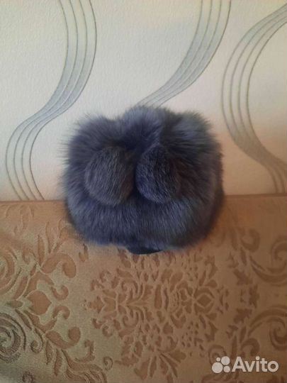 Шапка с помпоном