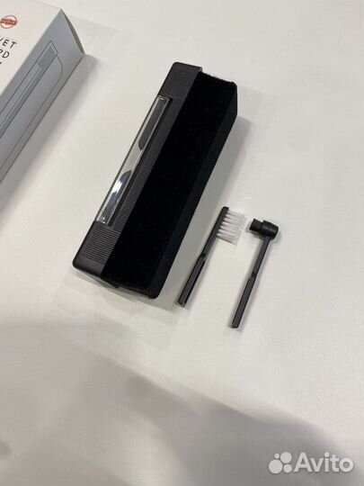 Щетка антистатическая карбон бархатная для винила